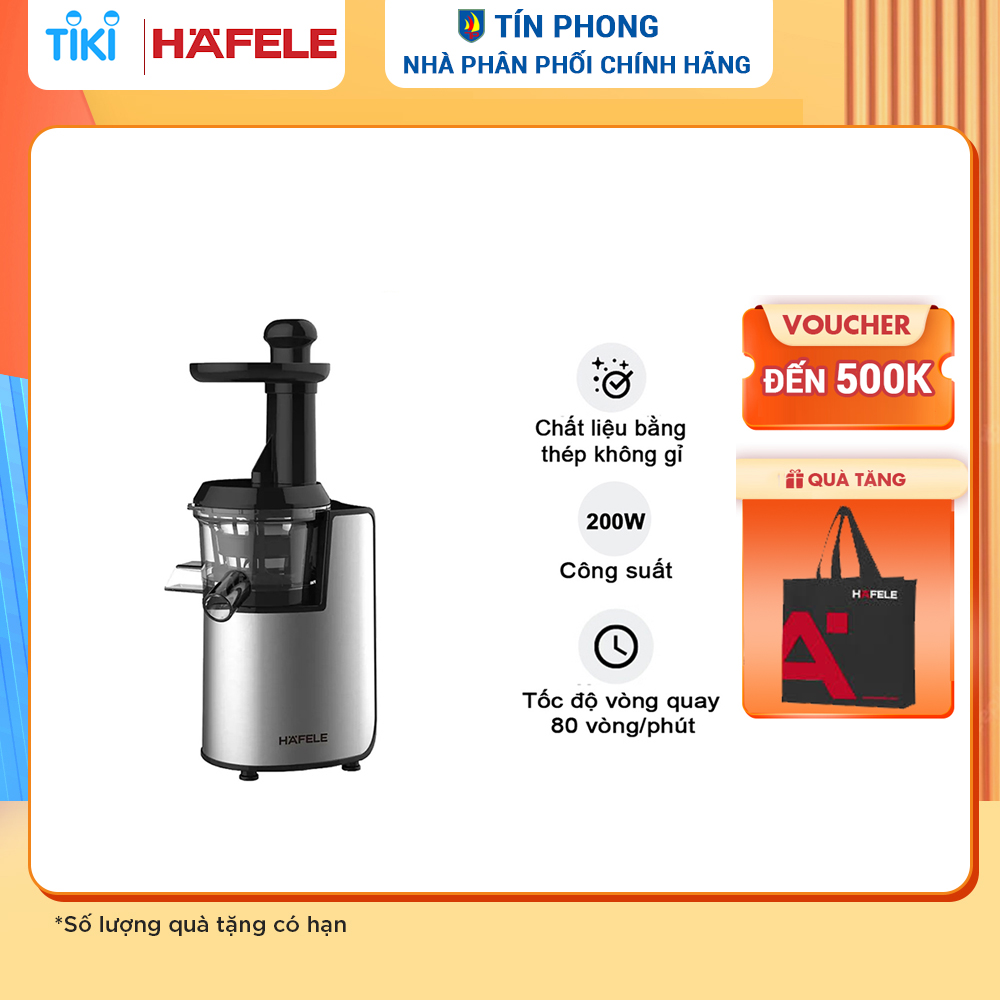 Máy ép trái cây tốc độ chậm Hafele GS-133N/ 535.43.811 - Hàng chính hãng