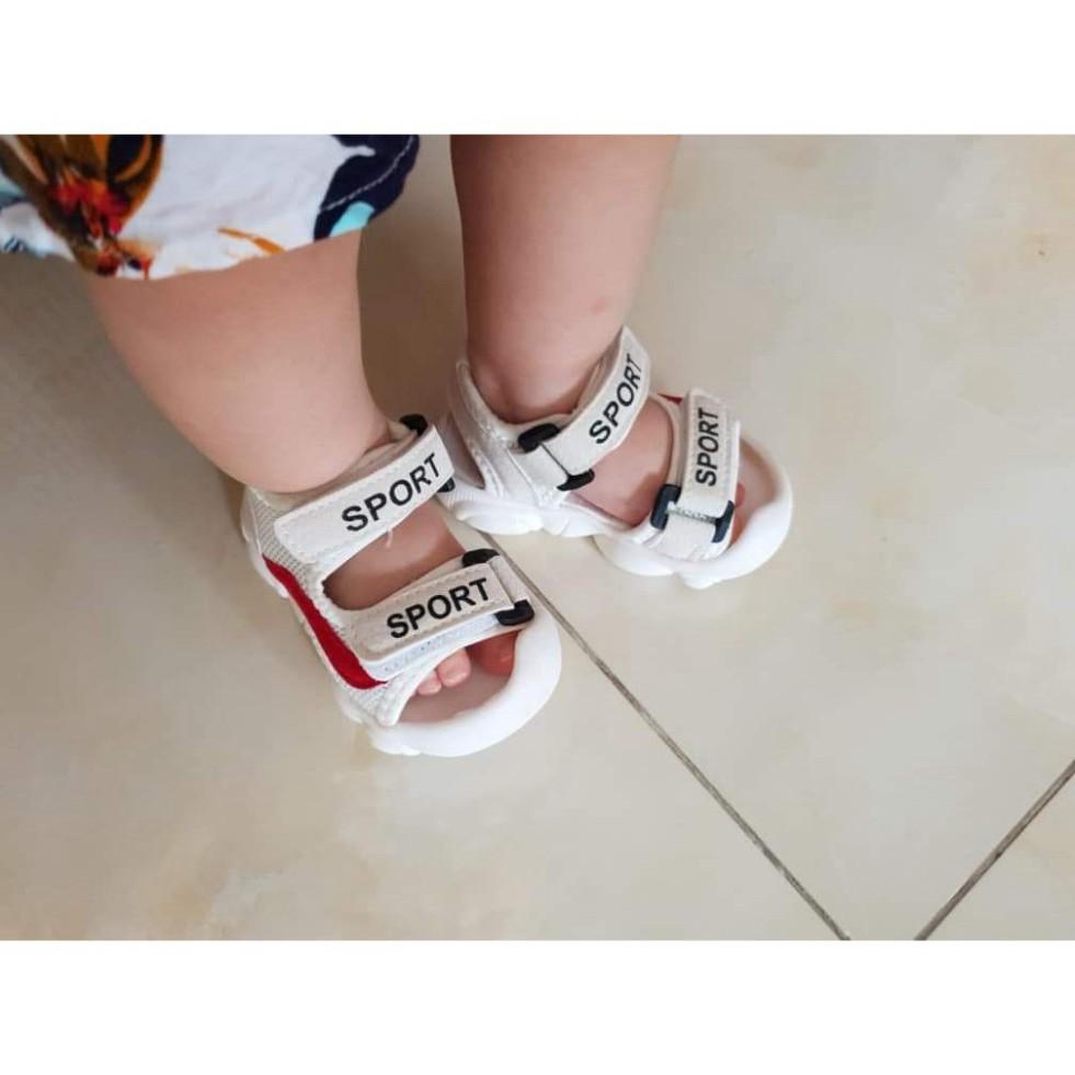 Dép sandal Bé Trai mùa hè- Dép Sandal Chống Vấp Bé Trai Bé Gái SPORT Đế Mềm Nhẹ Cho Bé Từ 0-3 Tuổi