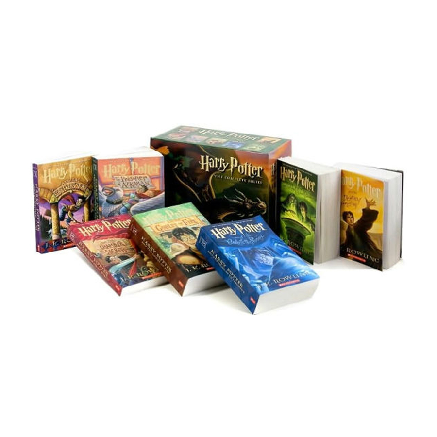 Harry Potter - Paperback Boxed Set : Books 1 - 7 (Scholastic US Version) (English Book)