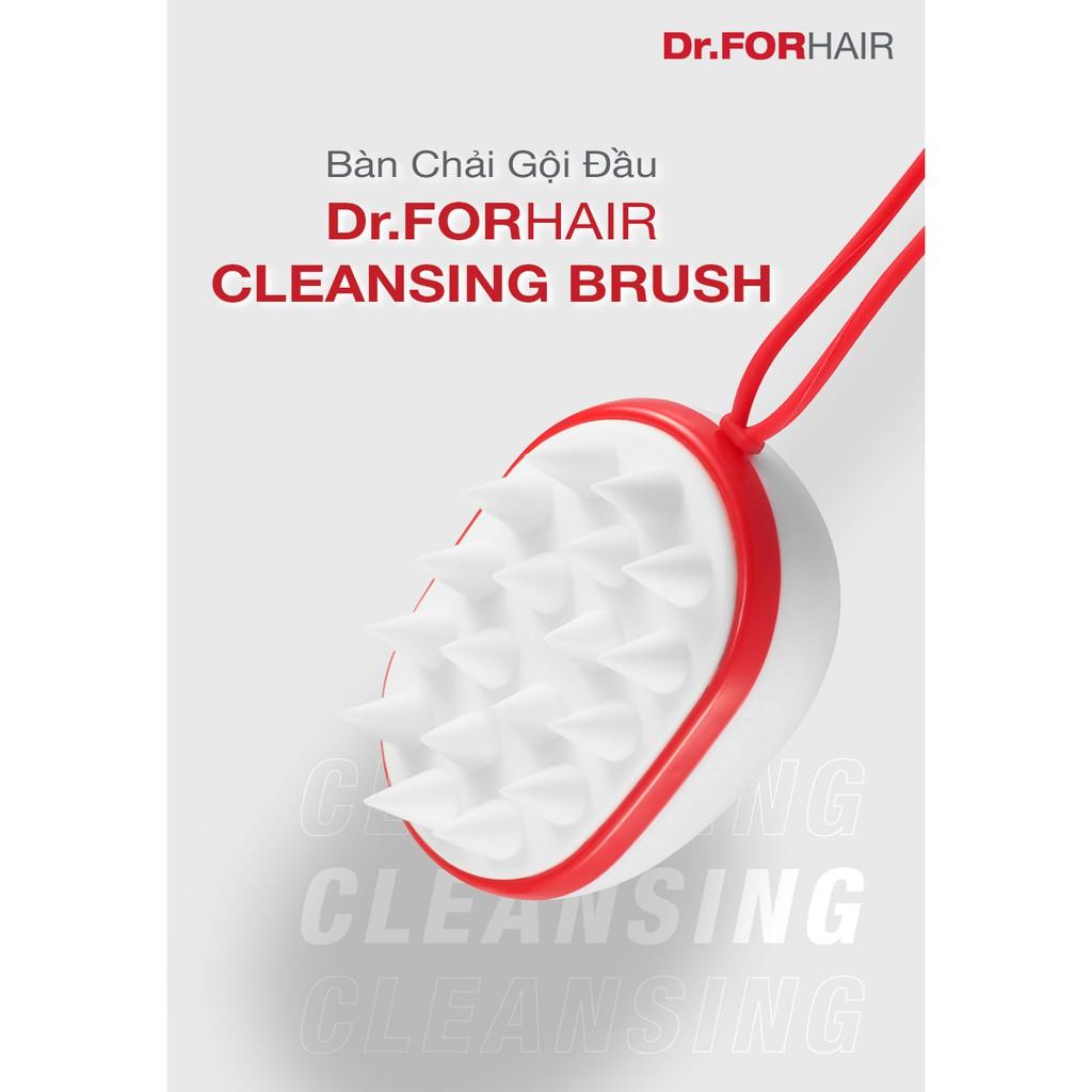 Lược Gội Đầu Bằng Silicon Mát Xa Da Đầu Giảm Rụng Kích Thích Mọc Tóc Dr.ForHair Cleansing Brush