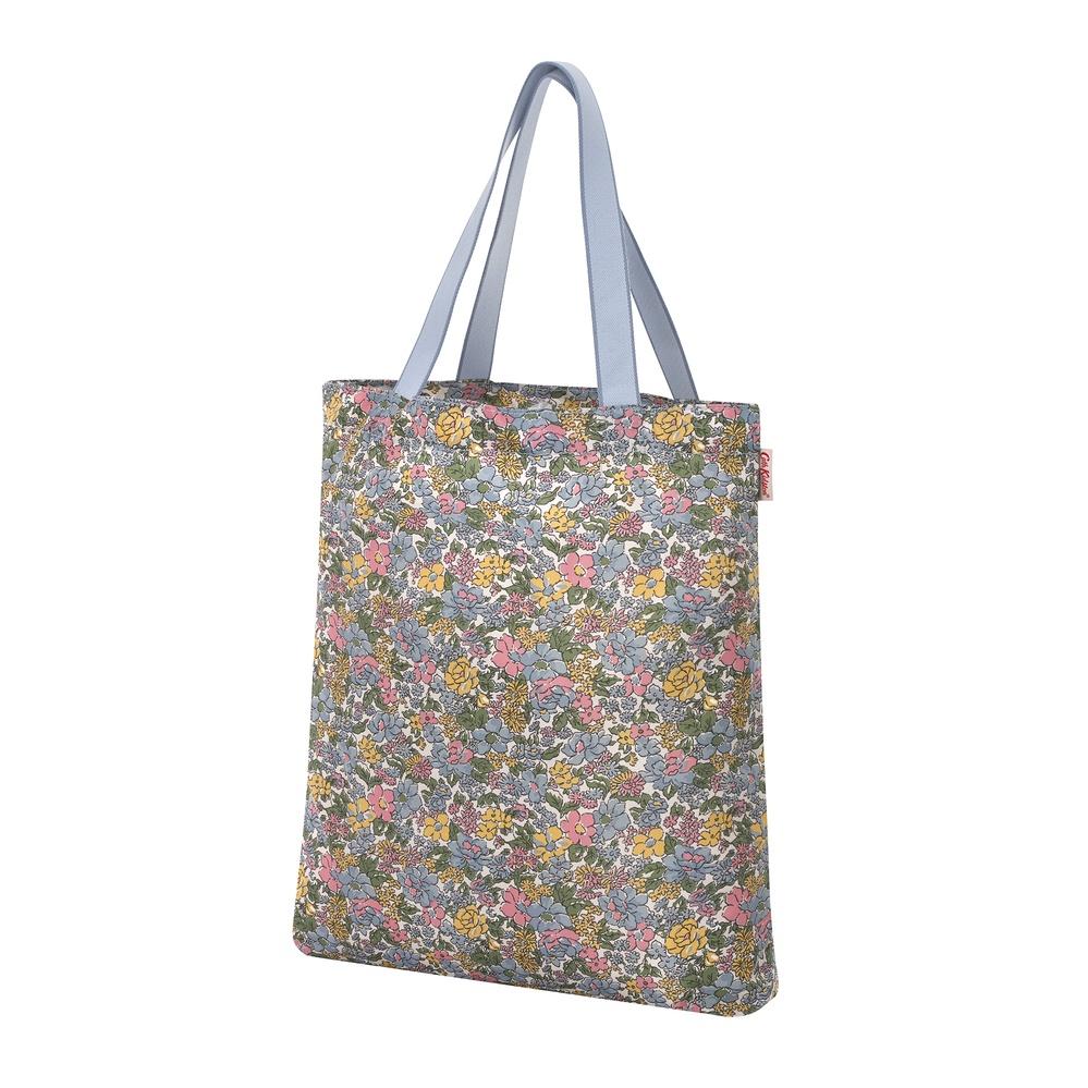 Cath Kidston - Túi gấp gọn Small Foldaway Tote Vale Floral - 1002270 - Warm Cream