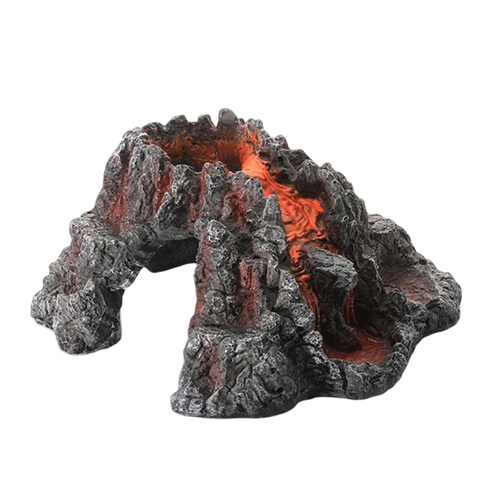 Resin Aquarium Decoration Ornament Kit Shape Landscape Accessories