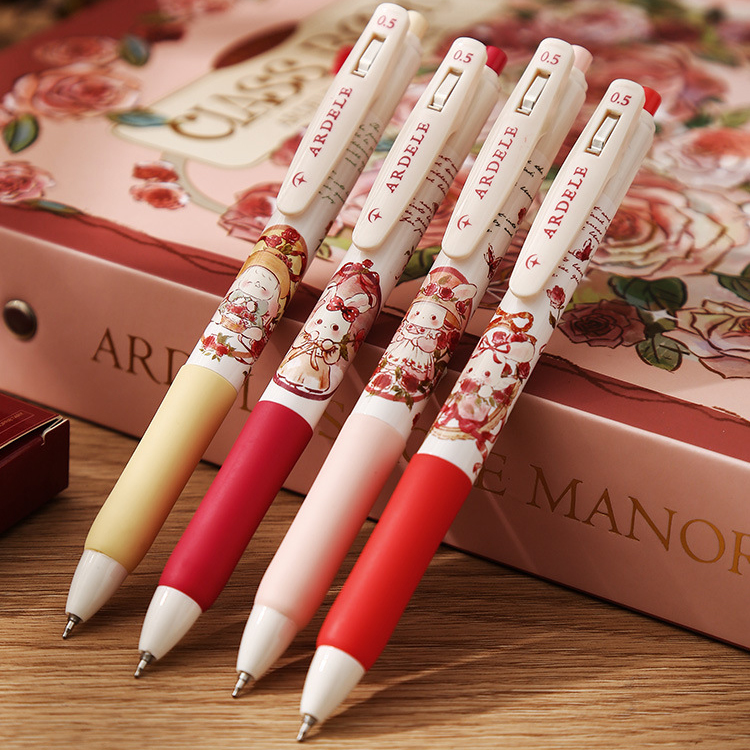Bút bi nước - bút gel phong cách cổ điển ARDELE'S ROSE MANOR  - but010