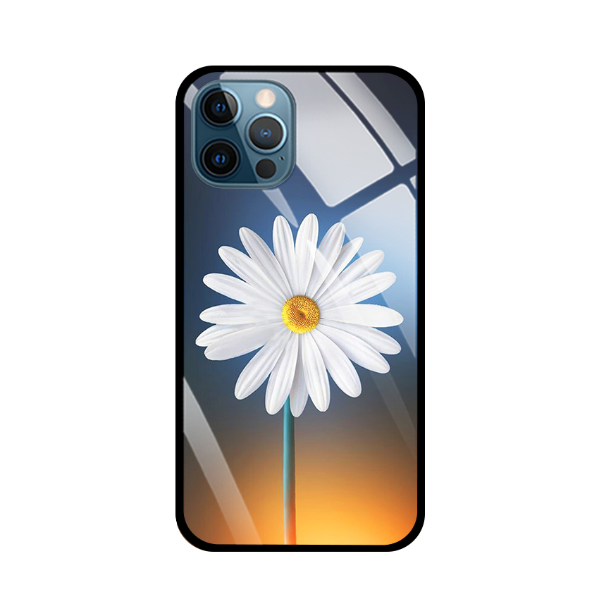 Ốp Lưng Kính Cượng Lực Cho Điện Thoại IPHONE 12 PRO MAX - 8035 CUCHOAMI10 - Hàng Chính Hãng