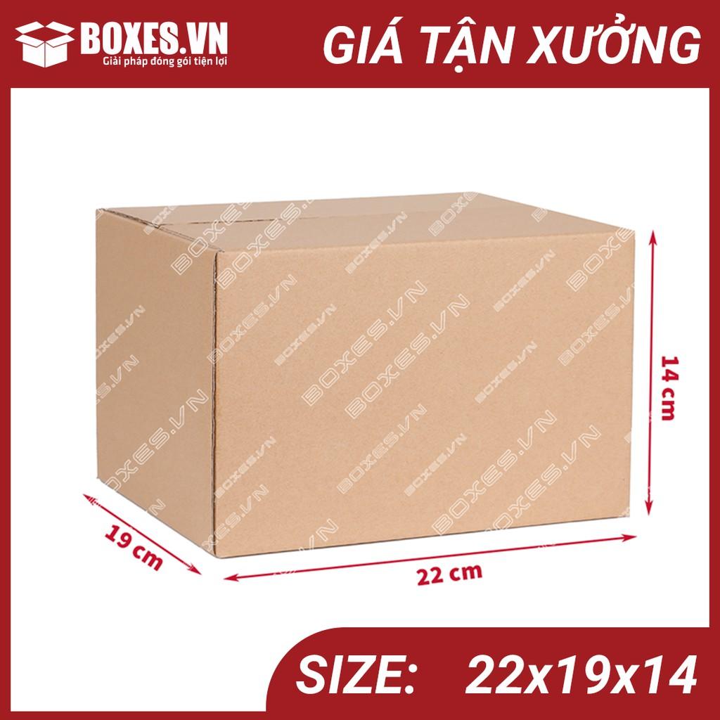 22x19x14 Combo 100 hộp Carton đóng gói hàng giá tại xưởng