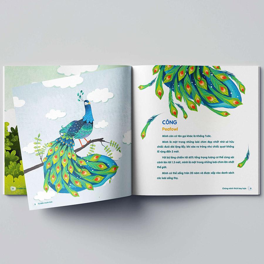 Sách Chúng Mình Thích Bay Lượn - Từ Điển Muôn Loài