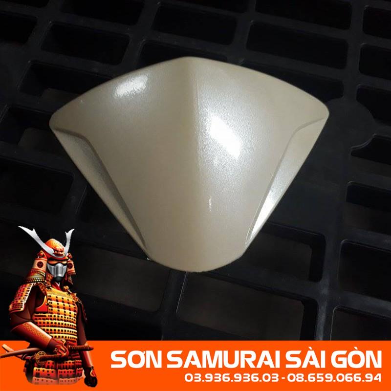 Sơn SAMURAI KUROBUSHI H199** MÀU TRẮNG KEM chính hãng - Sơn phun xe máy SAMURAI SÀI GÒN