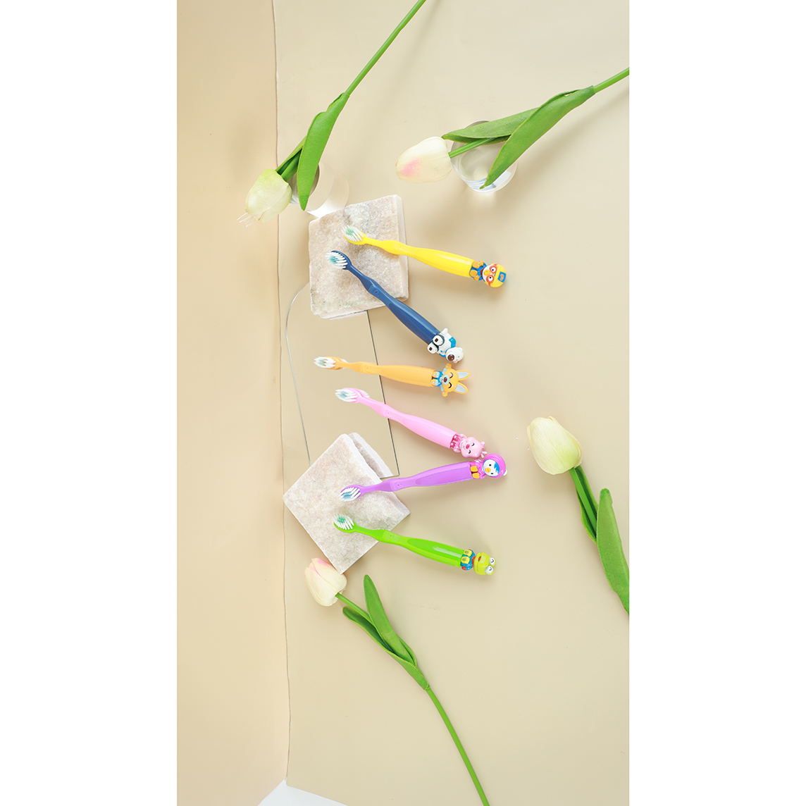 Bàn chải đánh răng siêu mềm phiên bản Pororo cho bé từ 3 tuổi