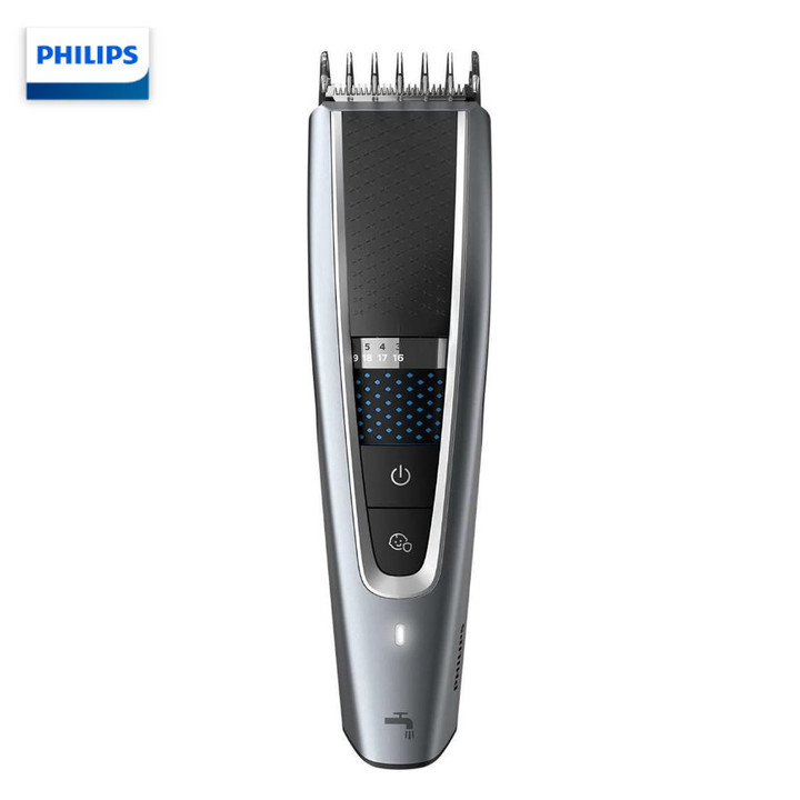 Tông đơ cắt tóc cao cấp Philips HC5690/15 tích hợp 2 lưỡi cắt, đảm bảo cắt nhanh chóng, tiết kiệm thời gian - Hàng Nhập Khẩu