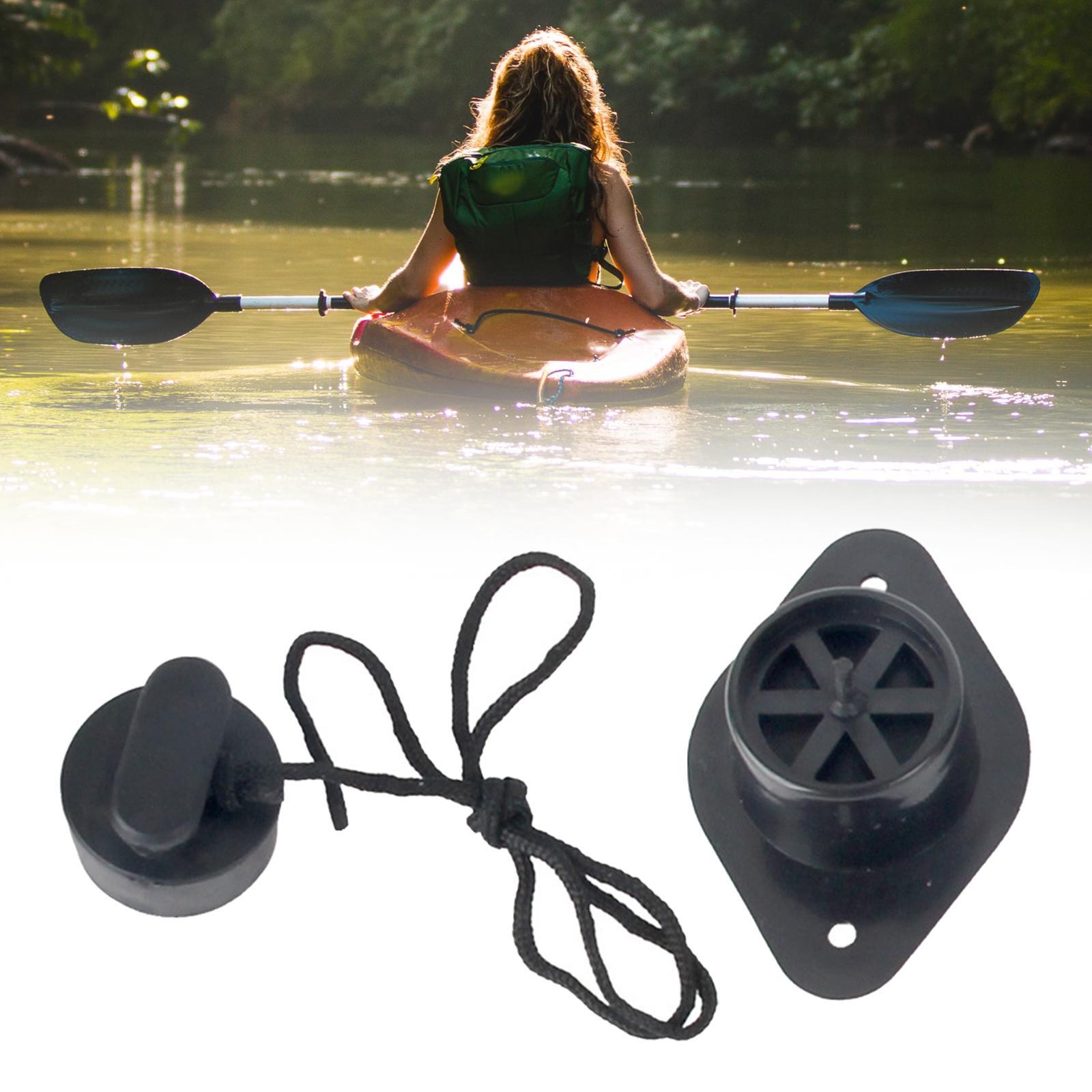 Inflatable Boat Drain  with A Pull Cord Durable Lightweight Replacement