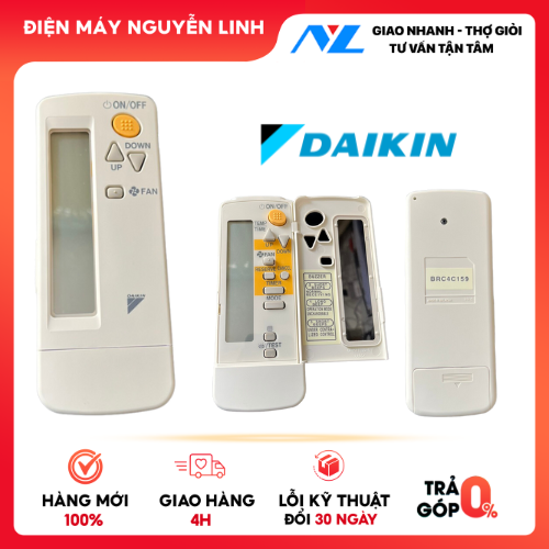 Remote máy lạnh Daikin âm trần hàng theo máy - Hàng chính Hãng - Giao Toàn Quốc