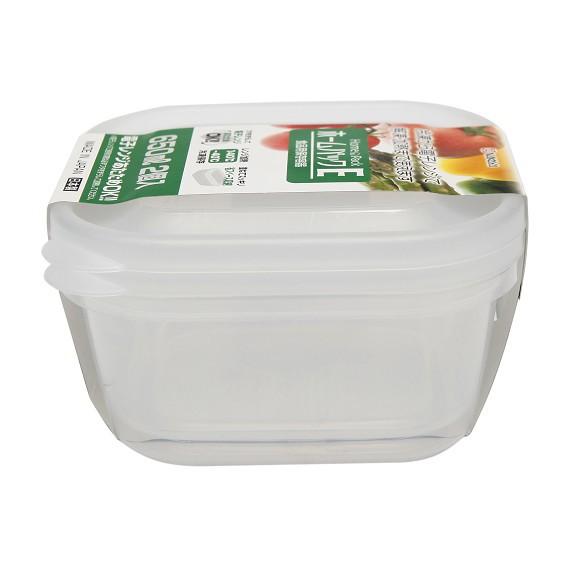 Set 2 hộp nhựa Nakaya 750ml - Nội địa Nhật Bản