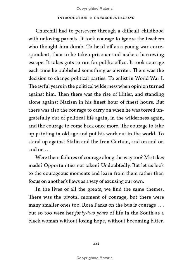 Sách ngoại văn: Courage Is Calling - Fortune Favors The Brave