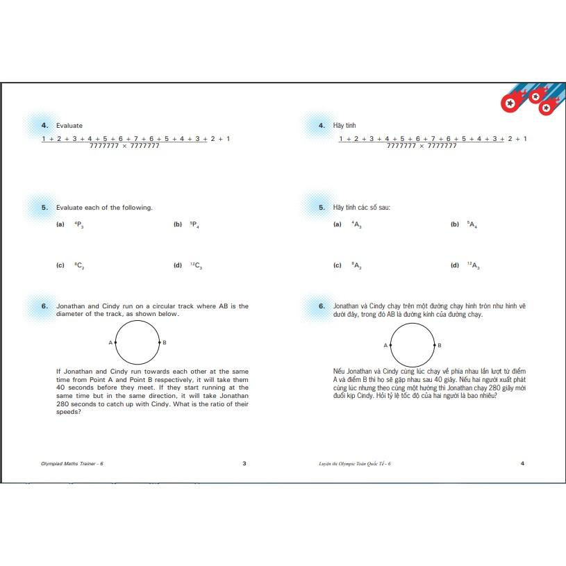 Sách Luyện Thi Olympic Toán Quốc Tế 6( 13 - 15 tuổi )