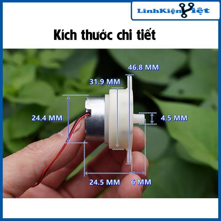 Động cơ giảm tốc JS30 điện áp 6-12VDC tốc độ 8-16.5 Vòng/phút