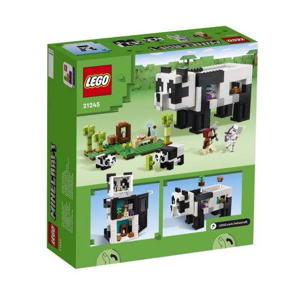 BỘ LẮP RÁP LEGO MINECRAFT 21245 NGÔI NHÀ GẤU TRÚC