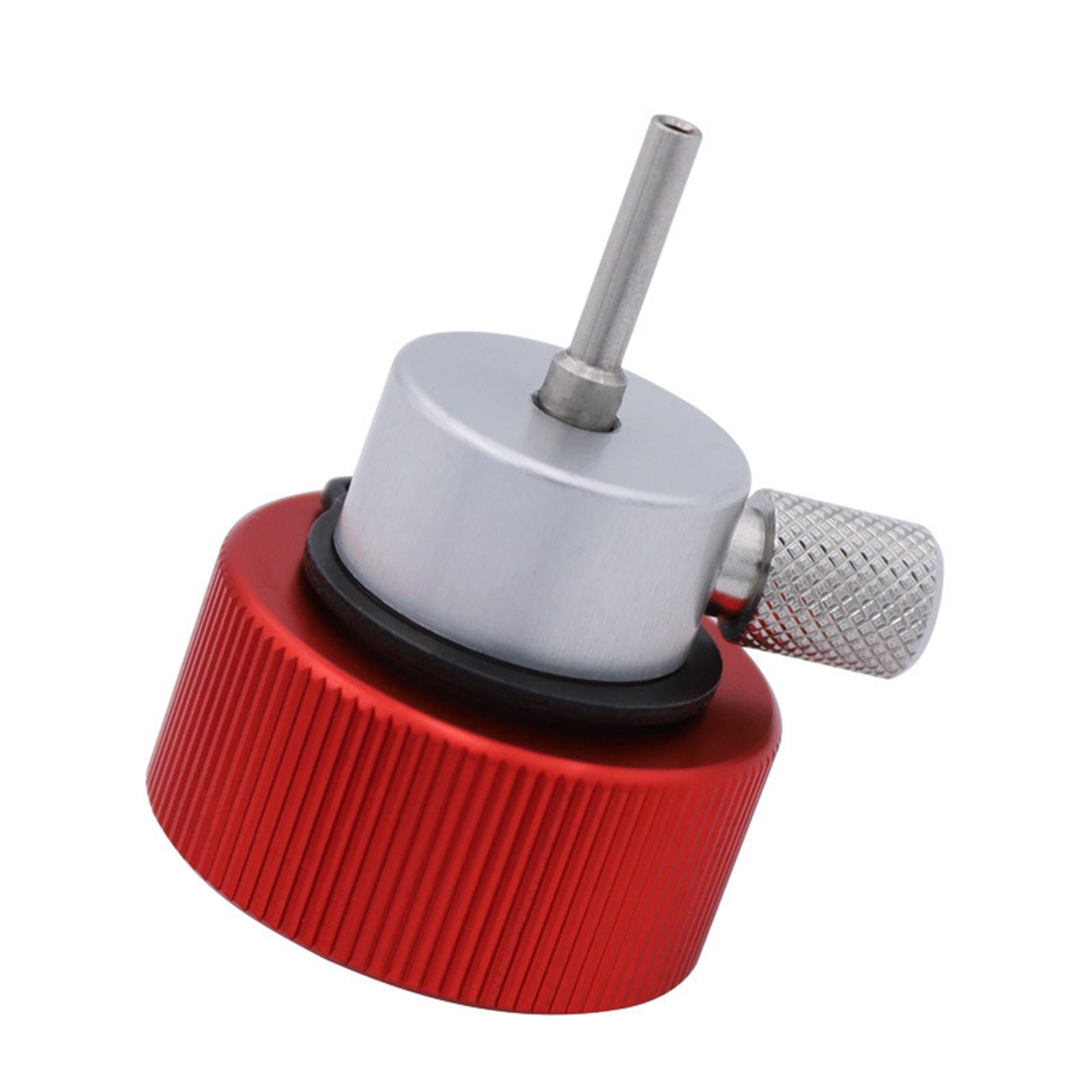 Filling Adapter, Gas Tank Adapter Accessories Refilling Durable Camping Connector Gas Refill Adapter, for Gas Cylinder Camping