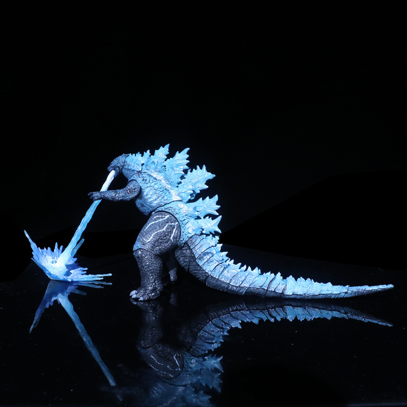 Mô Hình Khủng Long Neca Phun Lửa Xanh Trong Đại Chiến Godzilla - Cao 18cm