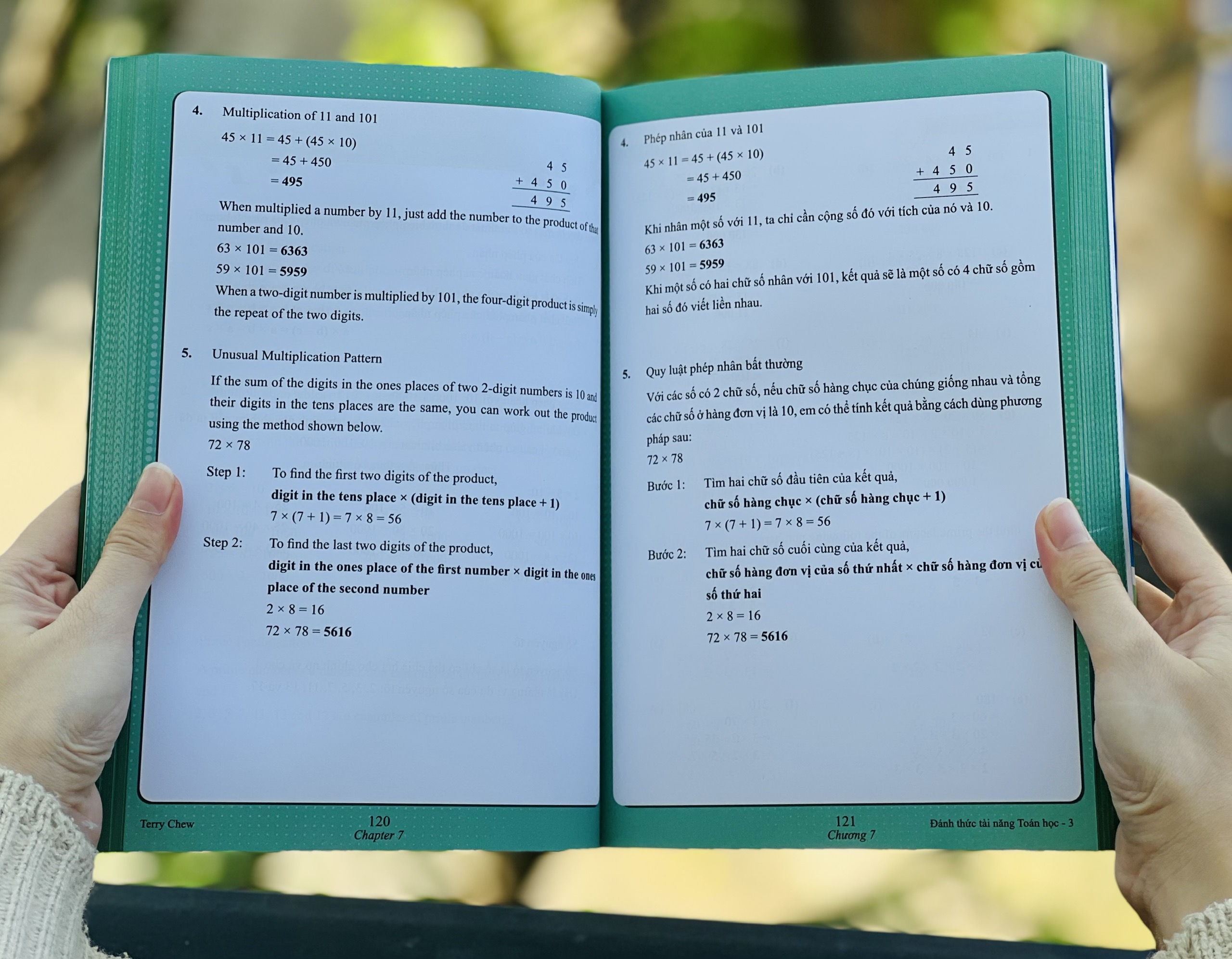 Sách toán - Đánh thức tài năng toán học 3 - Toán lớp 3, toán lớp 4 - Á Châu Books, bìa mềm, in màu