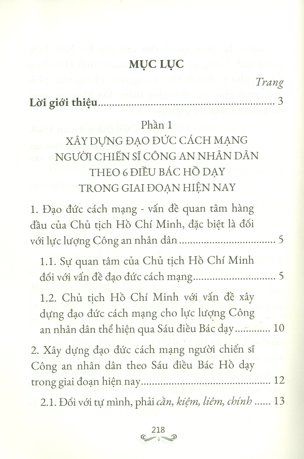 Sáu Điều Bác Hồ Dạy - Di Sản Vô Giá Xây Dựng Lực Lượng Công An Nhân Dân