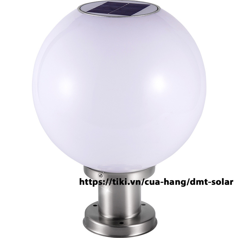 Đèn trụ cổng tròn năng lượng mặt trời DMT-TC02