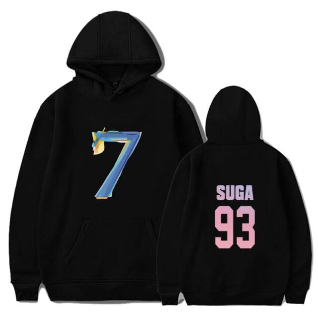 Áo Hoodie BTS Map 7 các thành viên