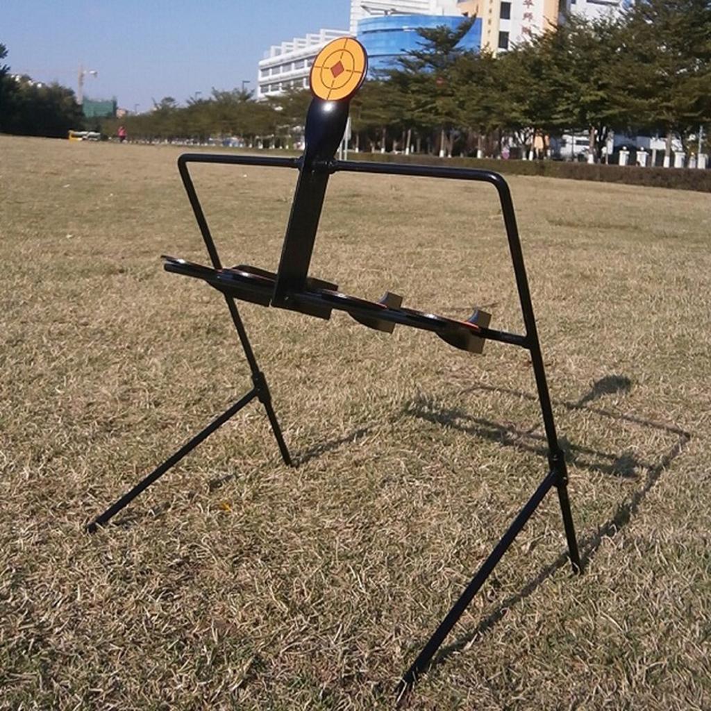 5 Targets Self Resetting Spinning Target Metal Target Stand