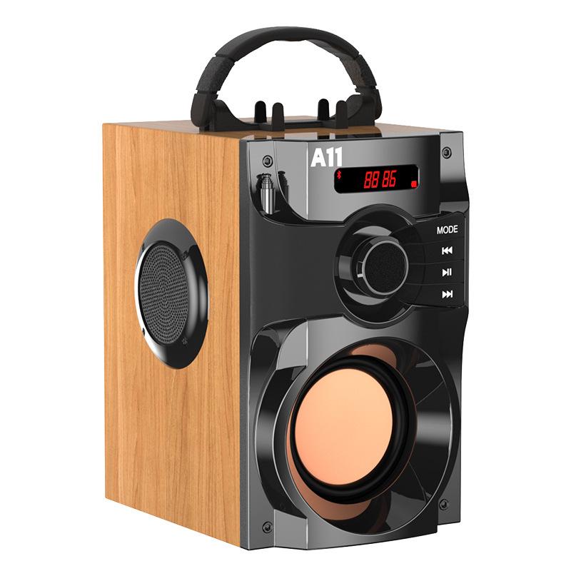 Loa Siêu Trầm Di Động Loa Bluetooth Không Dây Ngoài Trời Hi-Fi Surround Bass Điều Khiển Từ Xa Hỗ Trợ Đài FM Micro Hát Karaoke Color: 02
