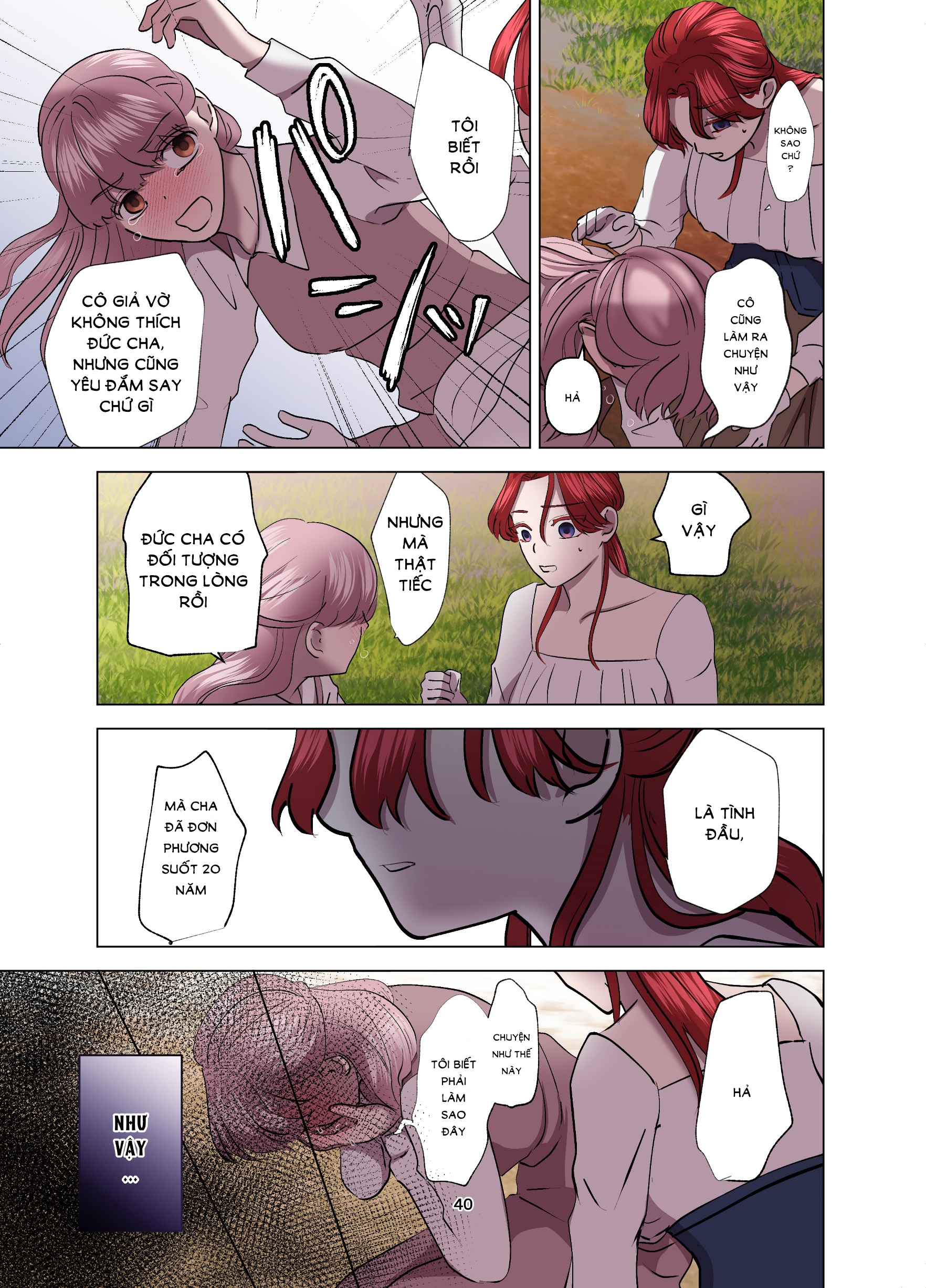 [21+] gái ế chạy không thoát tình yêu của đức cha - full màu chapter 5 10