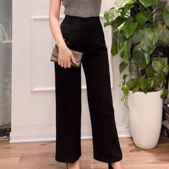 Quần sớ ống rộng phong cách Culottes