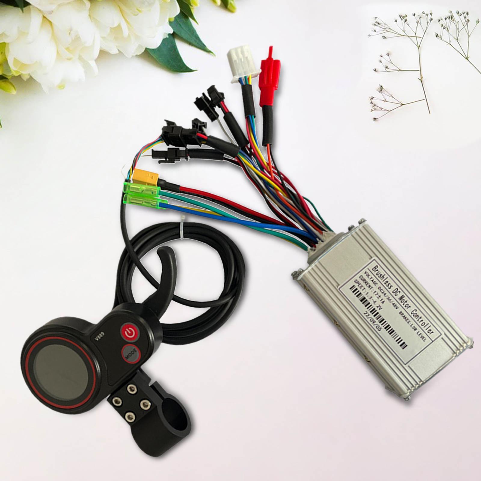 Electric Scooter Brushless DC Controller LCD Display Sensitive Control Speed Display Motor Brushless Controller