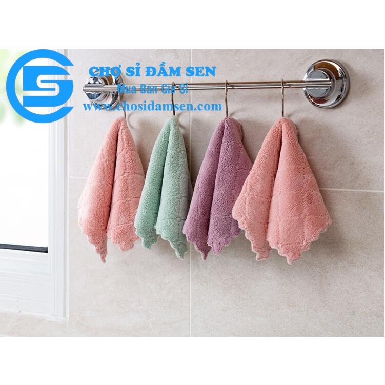 Combo 10 Khăn Lau Chén Bát Đa Năng, Khăn lau chùi nhà bếp dễ giặt sạch, thấm hút cực tốt G188-Khanruachen-10