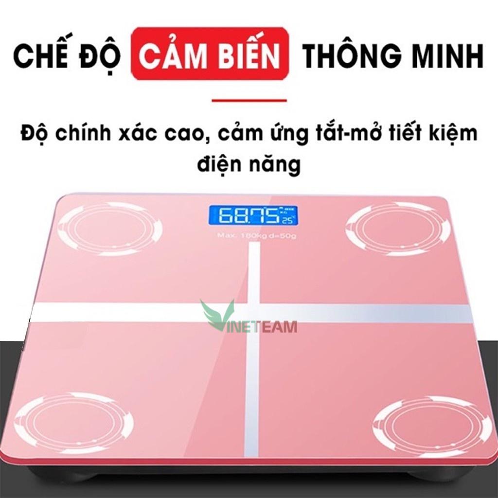 CÂN ĐIỆN TỬ SỨC KHỎE - KÍNH CƯỜNG LỰC VUÔNG - ĐO CHÍNH XÁC -DC4225