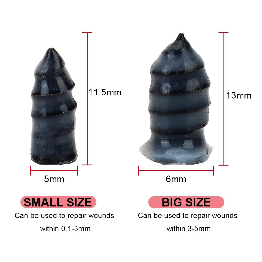 Set 10 đinh vít cao su đa năng dùng sửa chữa lốp xe ô tô/ xe máy/ xe đạp