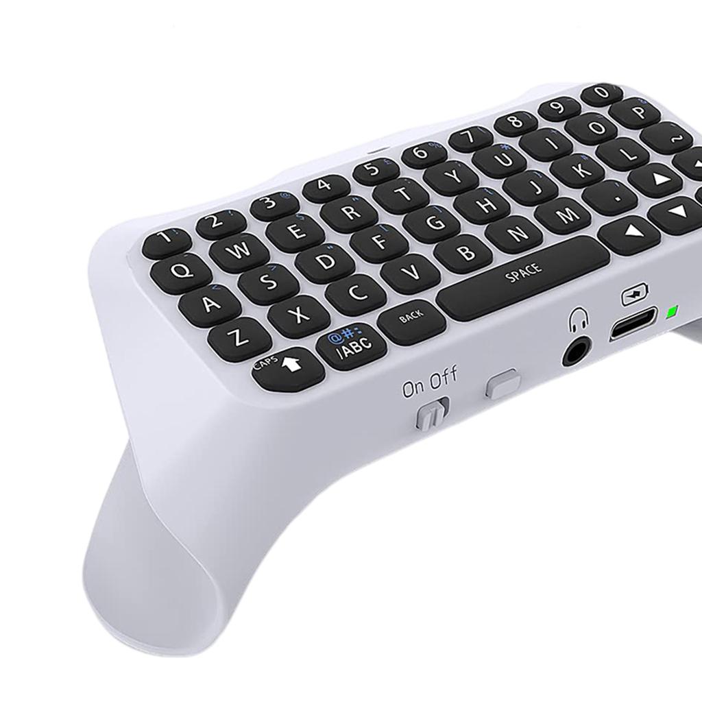 3.5mm Wireless Controller Keyboard Bluetooth Gamepad Chat Pad Keypad for PS5