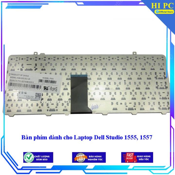 Bàn phím dành cho Laptop Dell Studio 1555 1557 - Phím Zin - Hàng Nhập Khẩu