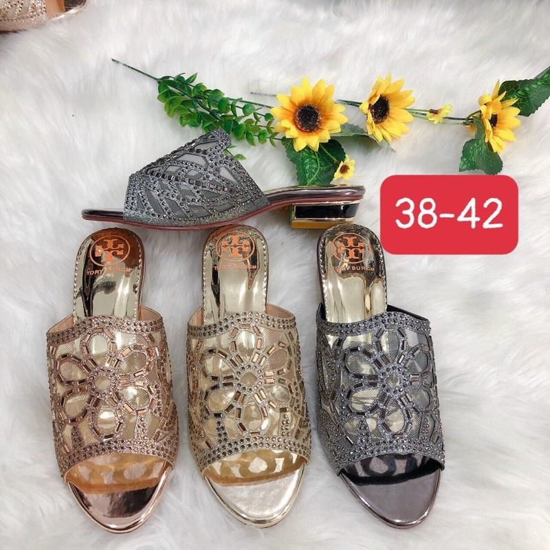 Guốc trung niên số lớn 36-43 gót 3p