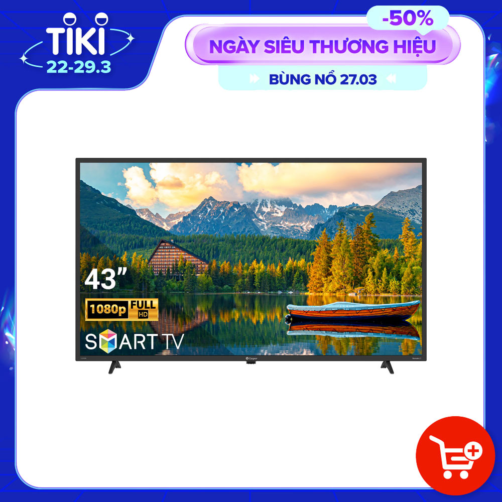 Smart Tivi Casper 43 inch 43FX5200 - Hàng chính hãng (chỉ giao HCM)