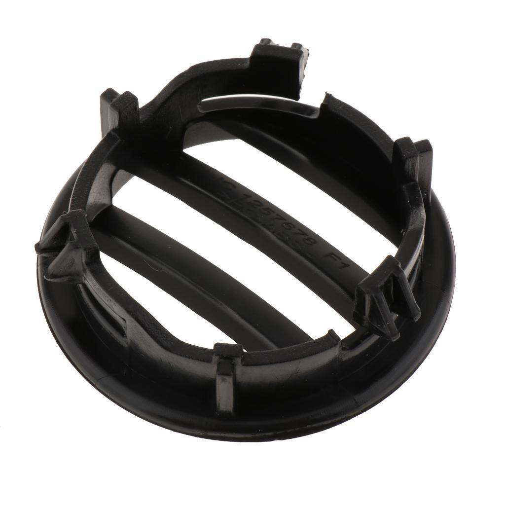 Dashboard Heater Ac Air Vent Round for Mercedes- W204 Black