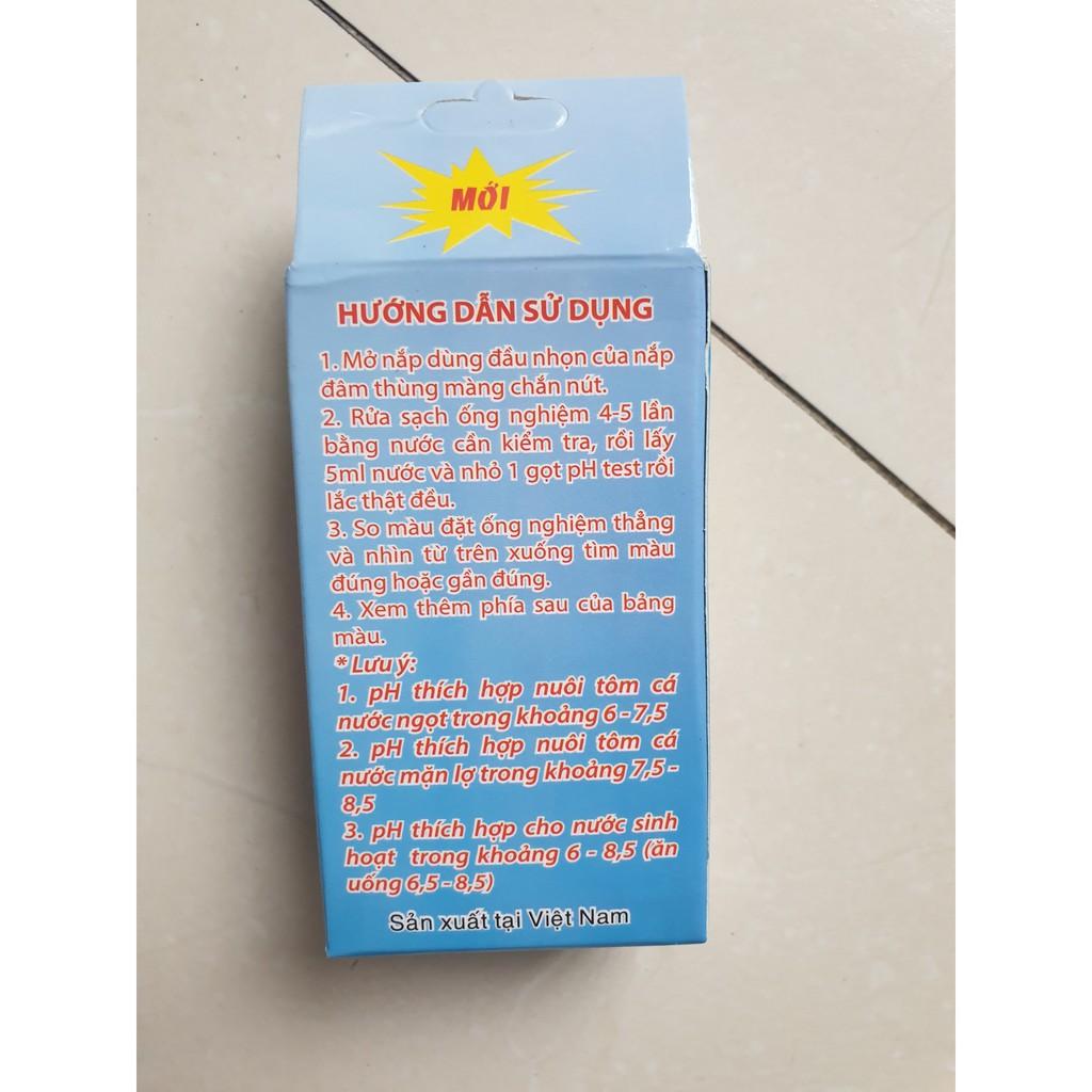 Dung Dịch Đo Kiểm Tra Độ PH Nước 30ml - Bộ Test PH Nước Bể Cá Có Ống Nghiệm