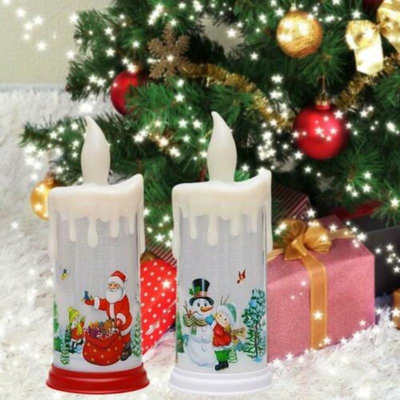 Đèn Nến Hình Giọt Nước Trang Trí Giáng Sinh