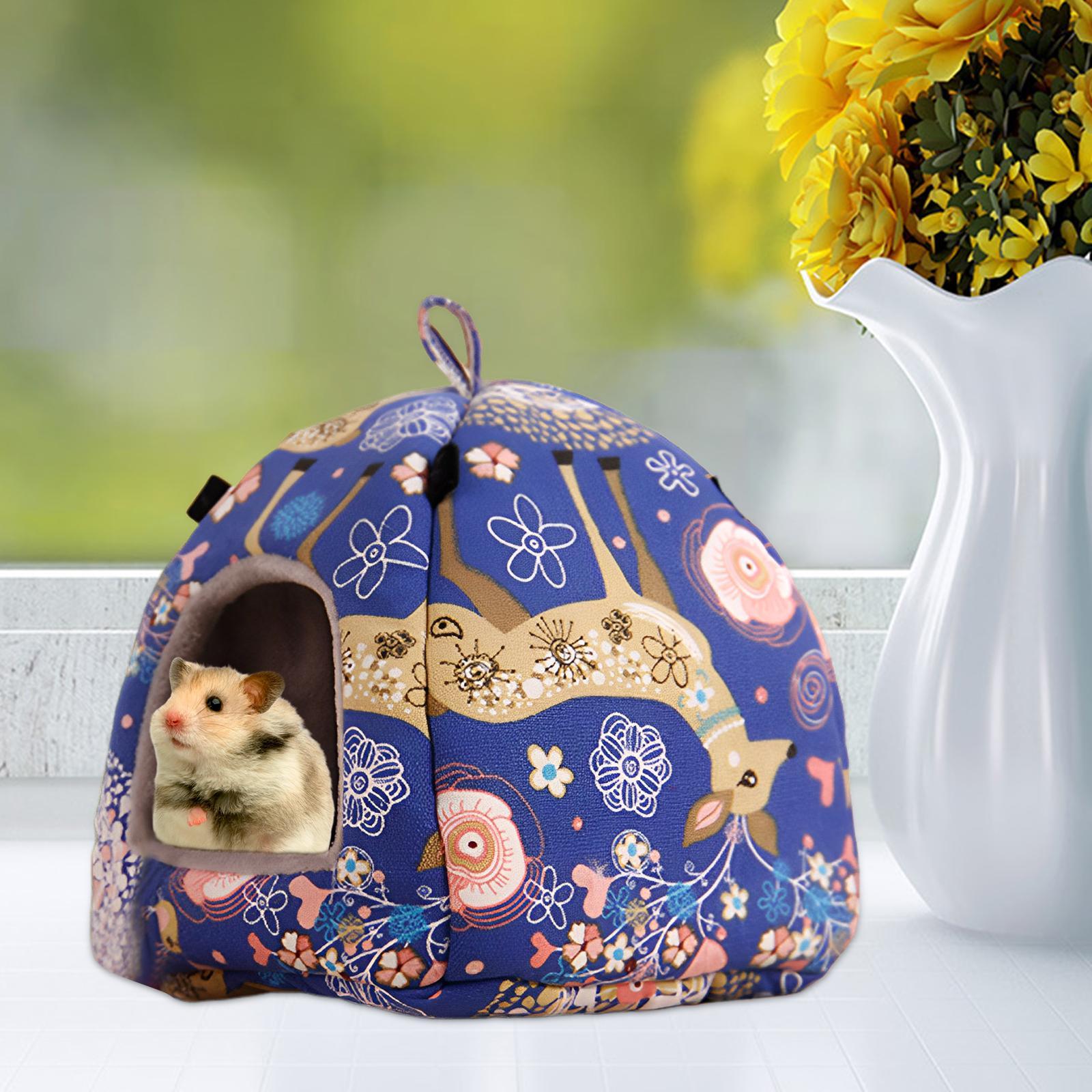 Bird Hammock Parrot Hammock Bed Winter Warm Sleeping Bed Parrot Nest Bird House for Lovebirds Guinea Pigs Cockatiels Macaw Cockatoos