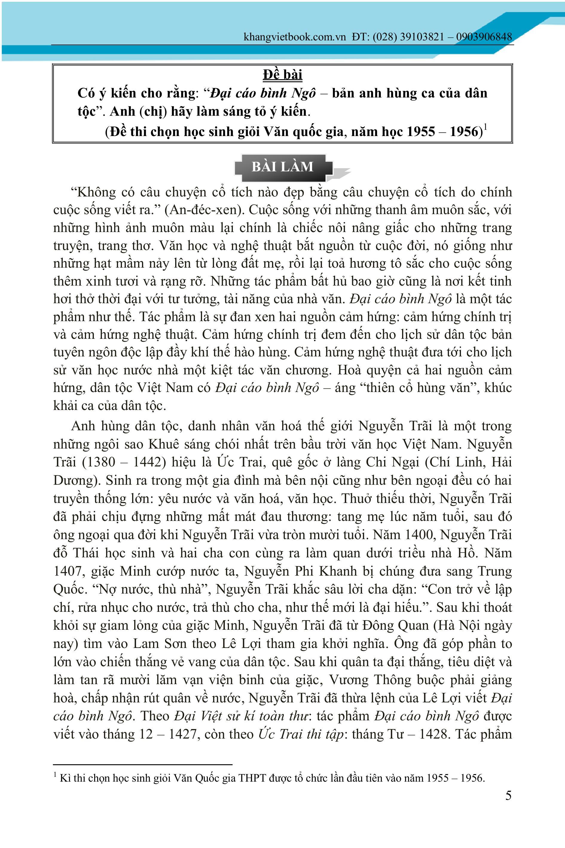 Sách - Tinh Tuyển Những Trang Văn Đoạt Giải Quốc Gia - Dùng Cho Khối THCS và THPT