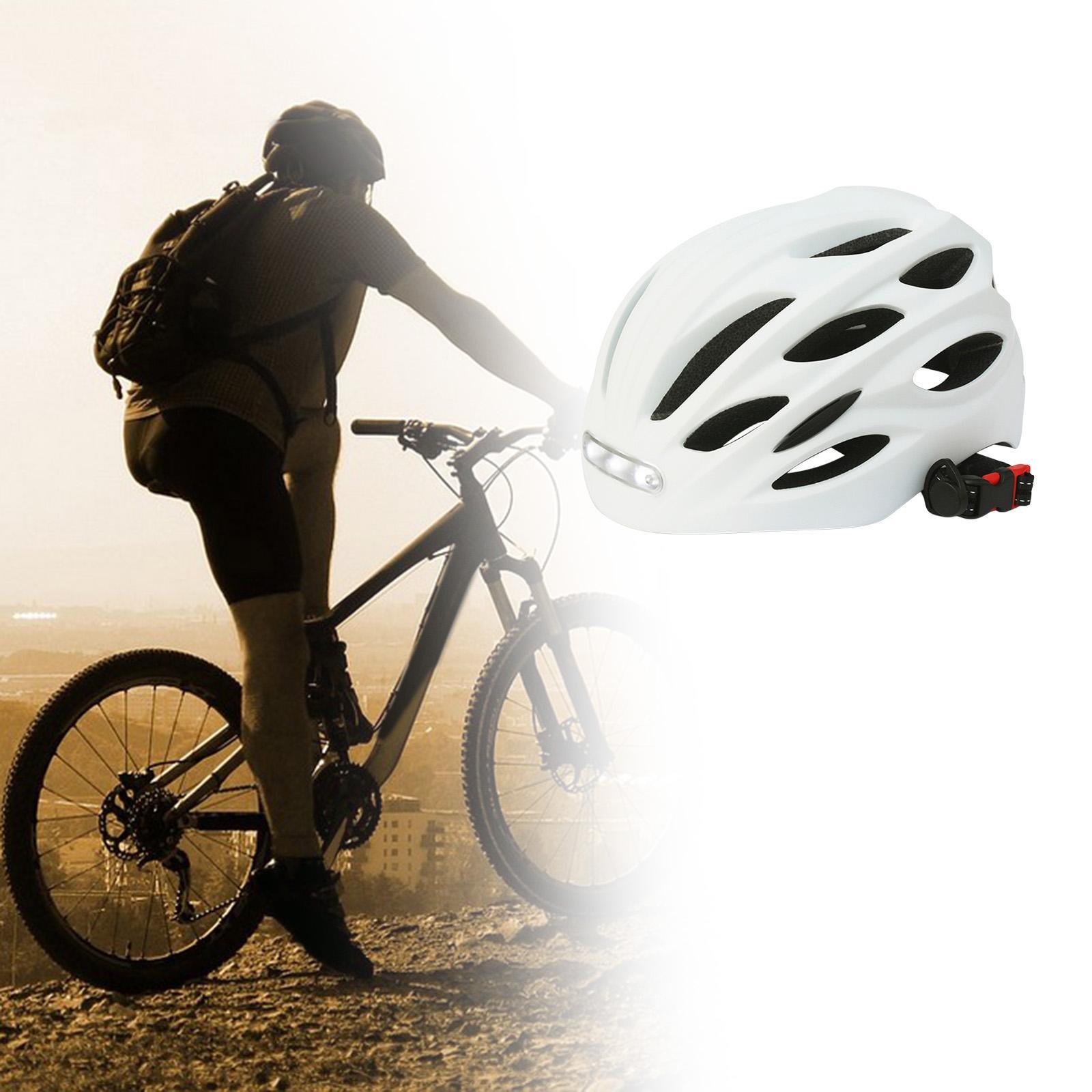 Adult Bike Helmets Sports Helmets with LED Rear Light Riding  Helmets