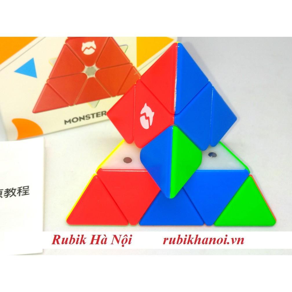 Rubik Pyraminx Gan Monster Go Có Nam Châm Cao Cấp