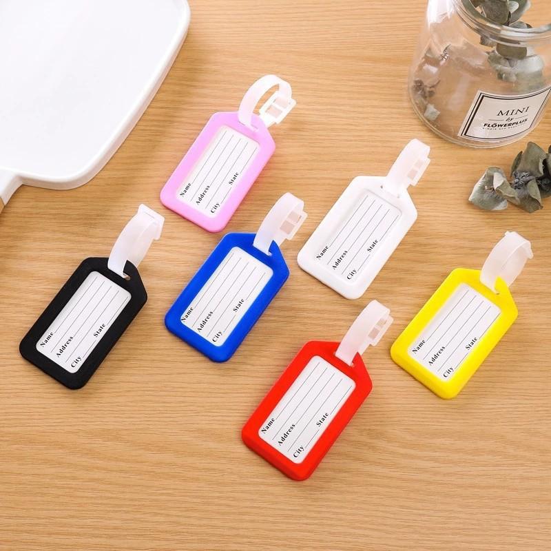 Combo 10 Móc khóa Thẻ chìa khóa name tag