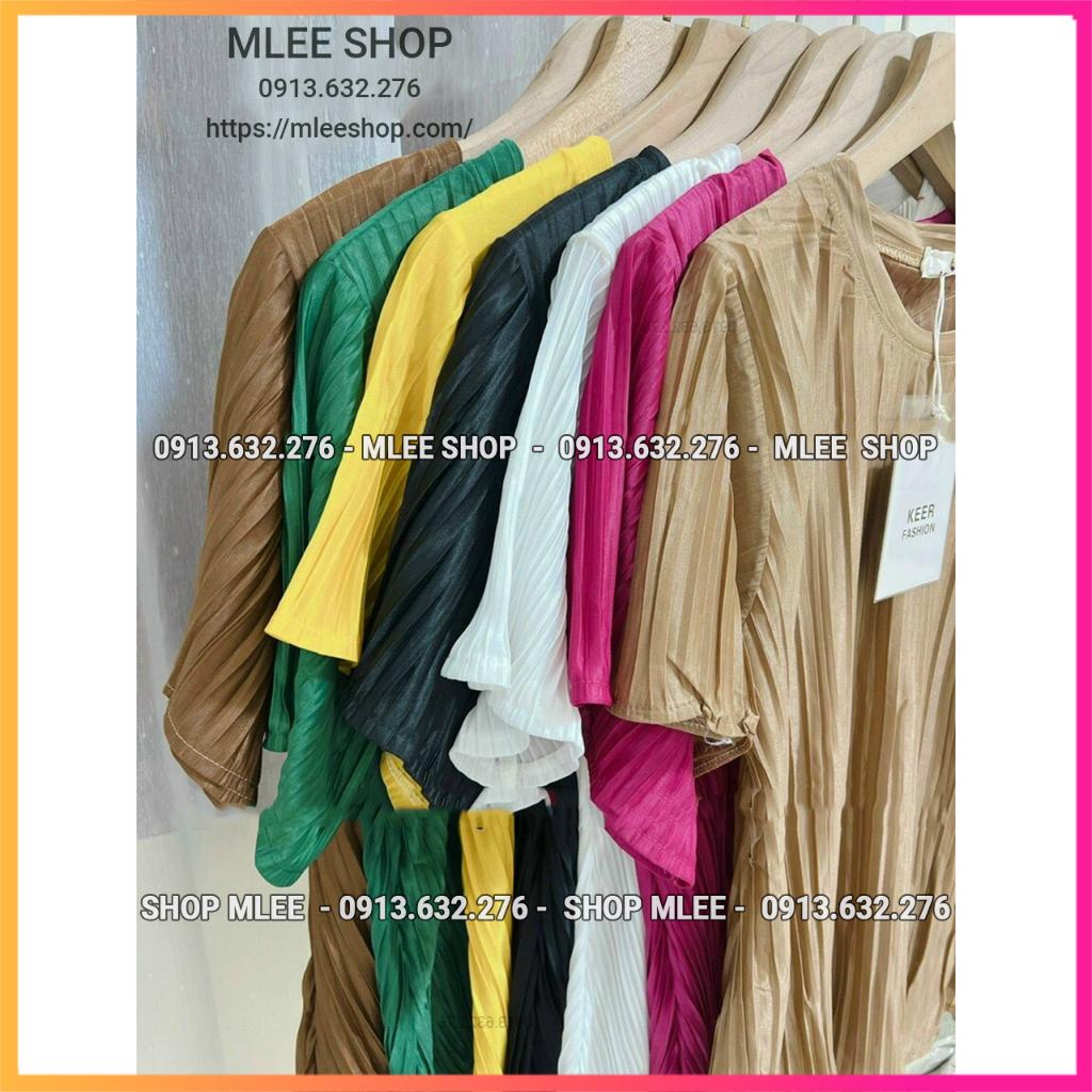 Áo bầu thiết kế dập li Quảng châu, Áo Bầu mùa hè công sở vải voan lạnh dập ly, Size 40-70kg