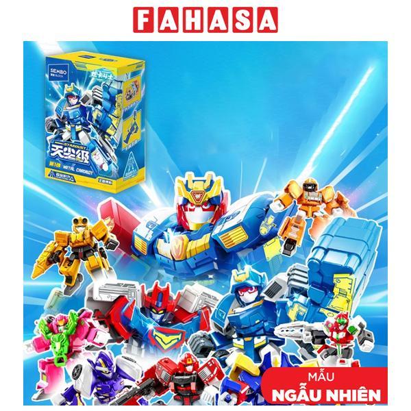 Blindbox Đồ Chơi Lắp Ráp Model Kit Robot Ngẫu Nhiên 9 Trong 1 - Sembo 900027 (Mẫu Sản Phẩm Bên Trong Là Ngẫu Nhiên)