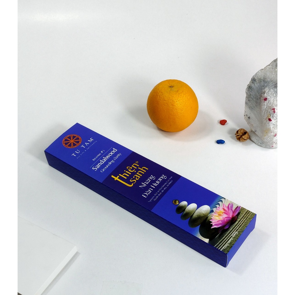 Nhang Đàn Hương Lão Sơn Thiện Sanh Mùi Thơm Mạnh Mẽ Tinh Khiết, Dài 30cm 250g