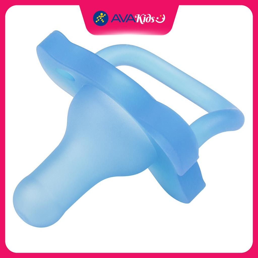 Ti ngậm Dr.Brown's chống vẩu (từ 0 tháng) - Màu xanh - Hàng Chính Hãng